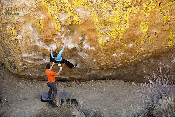 Bergsteiger  2  Freeclimbing