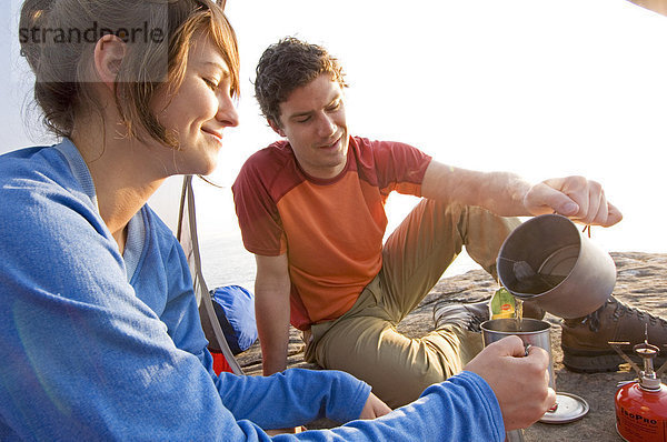 Felsen  Getränk  Küste  camping  Tee