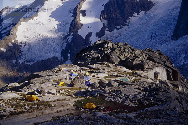 Zelt  The Bugaboos  Kanada