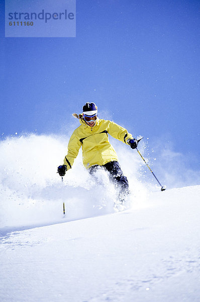 Frau  Berg  Skisport