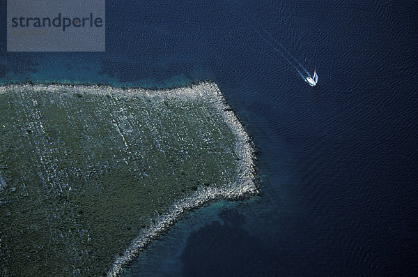 Segeln Ansicht Luftbild Fernsehantenne