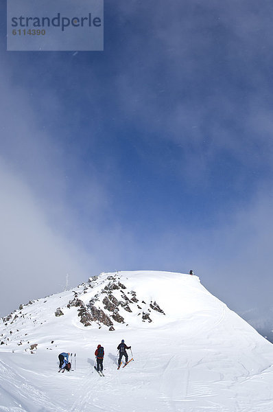 Ski  unbewohnte  entlegene Gegend