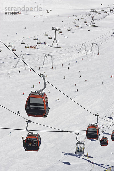 Bodenhöhe  heben  Hintergrund  Urlaub  Ski  Skilift  Ansicht  Gondel  Gondola