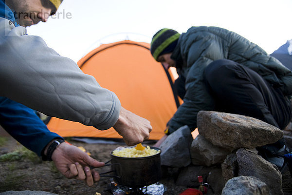 Bergsteiger  Vorbereitung  Käse  Gericht  Mahlzeit  2  Makkaroni