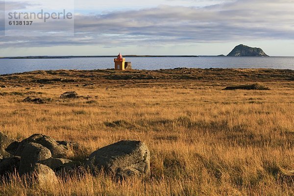 Leuchtturm Strembitangi  Fjardabyggd  Island