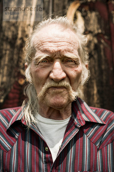 Senior Mann Nahaufnahme  Porträt