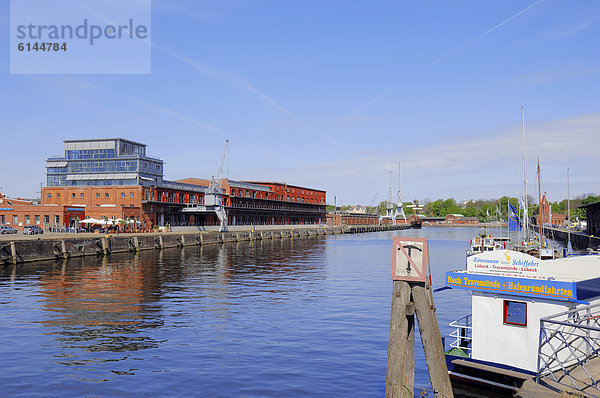 Media Docks  Hansestadt Lübeck  Schleswig-Holstein  Deutschland  Europa  ÖffentlicherGrund