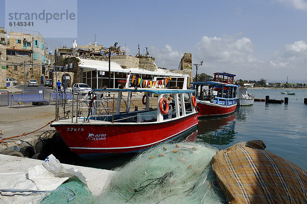 Hafen Meer Geschichte Naher Osten UNESCO-Welterbe Ortsteil Israel