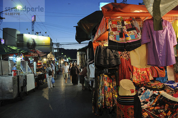 Nachtmarkt  Hua Hin  Thailand  Asien