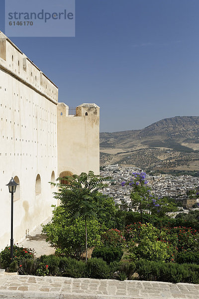 Kasbah von FËs  FËs-Boulemane  Königreich Marokko  Maghreb  Afrika