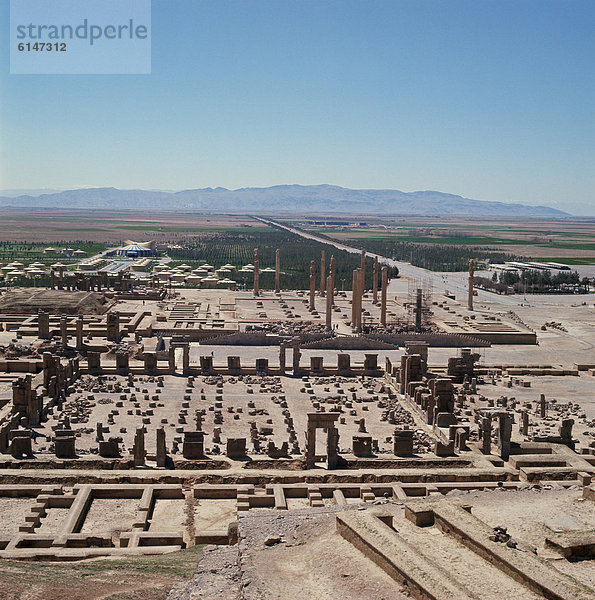 Detail der Freitag Moschee  Isfahan im Iran  Nahen Osten