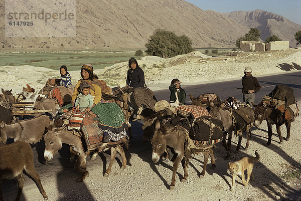 Migration von der Quaschgai Stamm  Iran  Naher Osten
