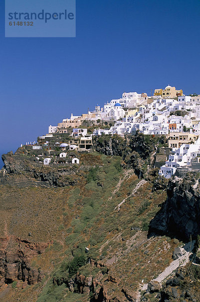 Imerovigli  Insel Santorini (Thira)  Kykladen  Aegean  griechische Inseln  Griechenland  Europa