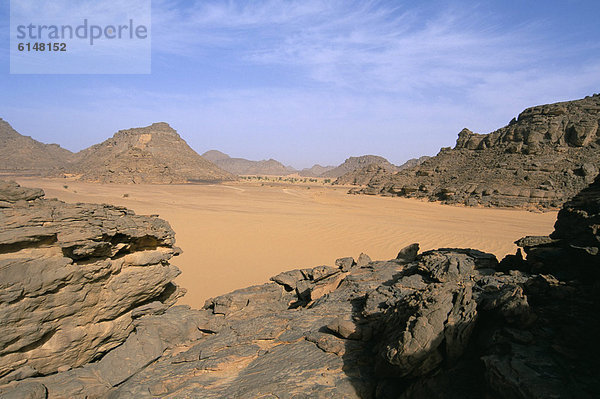 Akakus  Sahara Wüste  Fessan  Libyen  Nordafrika  Afrika