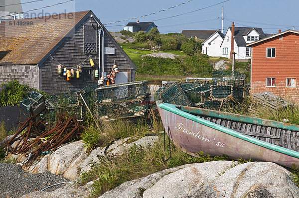 Peggys Cove  Nova Scotia  Kanada  Nordamerika