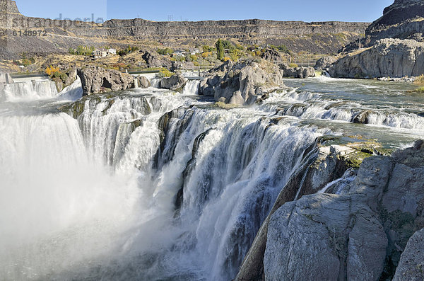 Shoshone Falls  Snake River  Twin Falls  Idaho  USA  ÖffentlicherGrund