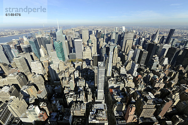 Vereinigte Staaten von Amerika USA New York City Gebäude Nordamerika Ansicht