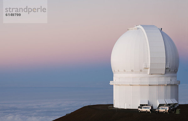 über  Ozean  Berggipfel  Gipfel  Spitze  Spitzen  Sternwarte