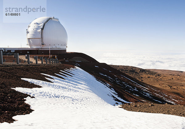 Schnee  Berggipfel  Gipfel  Spitze  Spitzen  Sternwarte