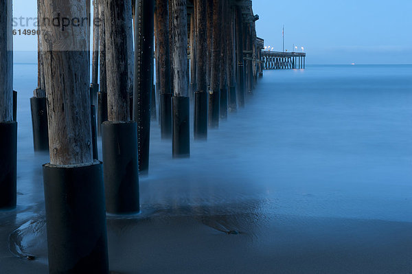 Strand Ozean Stapel Dock