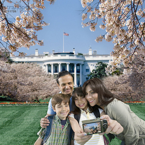 nahe nehmen Weiße Haus Weißes Haus White House Selbstportrait