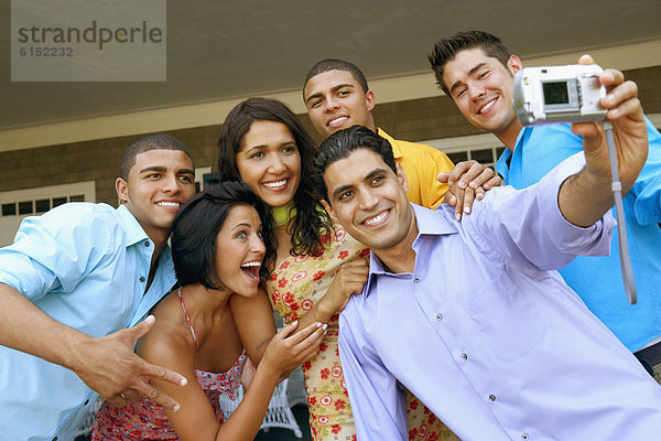 Freundschaft  Fotografie  nehmen  Eigentum  multikulturell