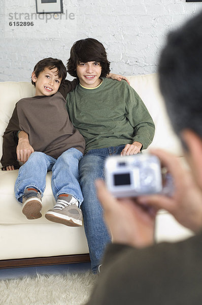 Fotografie  nehmen  Bruder  Hispanier