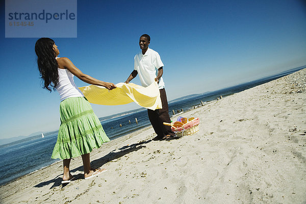 Strand  Picknick