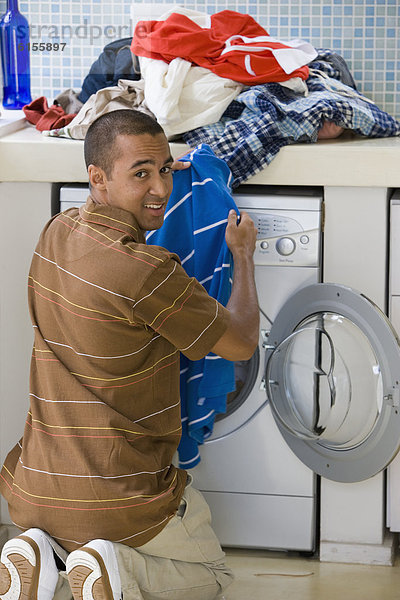 Mann  jung  Wäsche