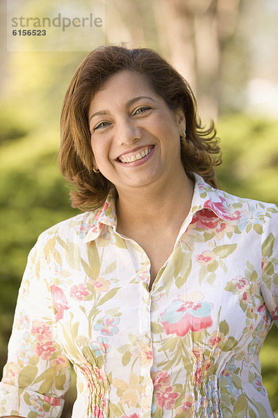 Portrait of Hispanic woman