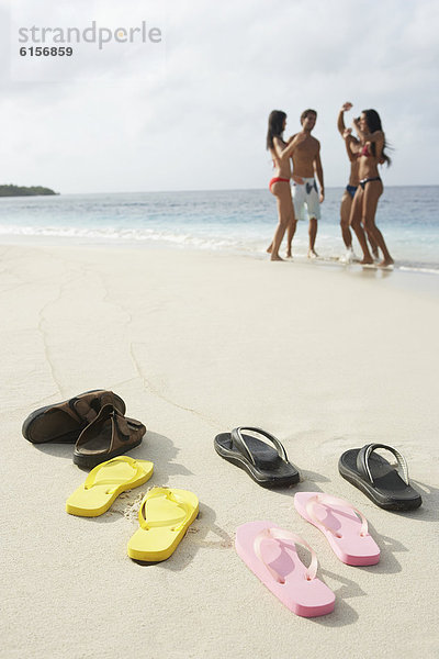 Mensch  Menschen  Strand  Schuh  Hintergrund