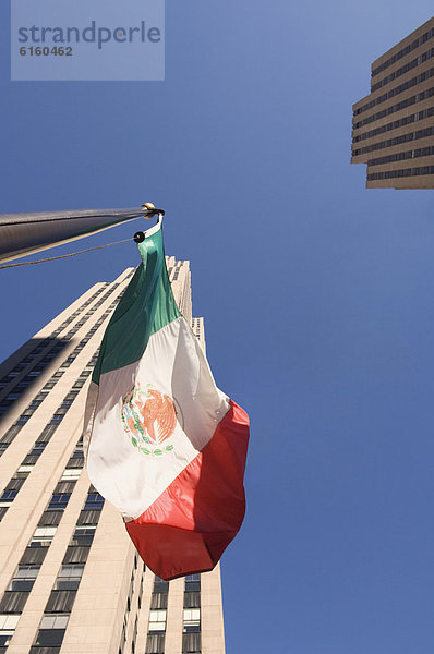 niedrig  Fahne  Mexiko  Ansicht  Flachwinkelansicht  Winkel