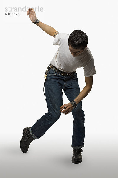 Mann  tanzen  Kleidung  Rockabilly