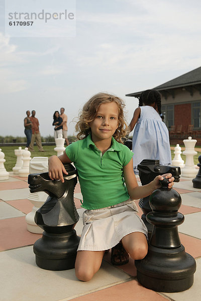 einsteigen  Schach  spielen