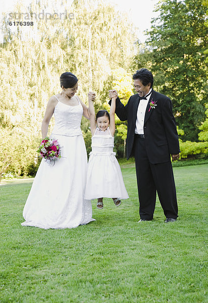 Blume  Hochzeit  halten