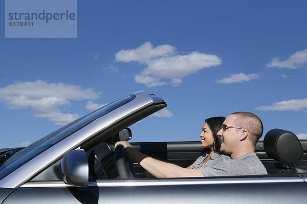 Auto  Cabrio  fahren  multikulturell