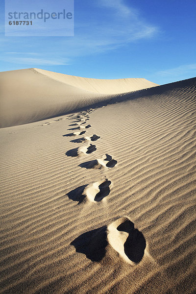 Sand  Fußabdruck  Düne