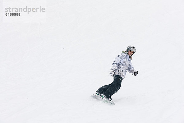 Snowboardfahrer  absteigen  chinesisch  Ski  Hang