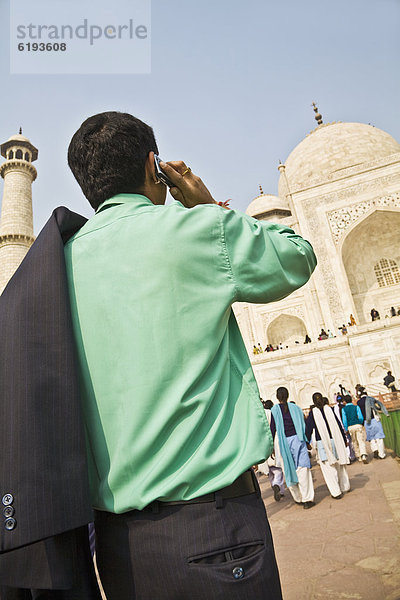 Handy  Geschäftsmann  Besuch  Treffen  trifft  Indianer