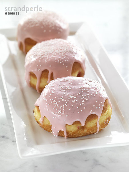 pink  Donut  Zuckerguß