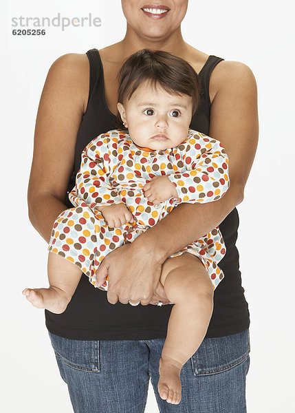 Hispanier  halten  Tochter  Mutter - Mensch  Baby