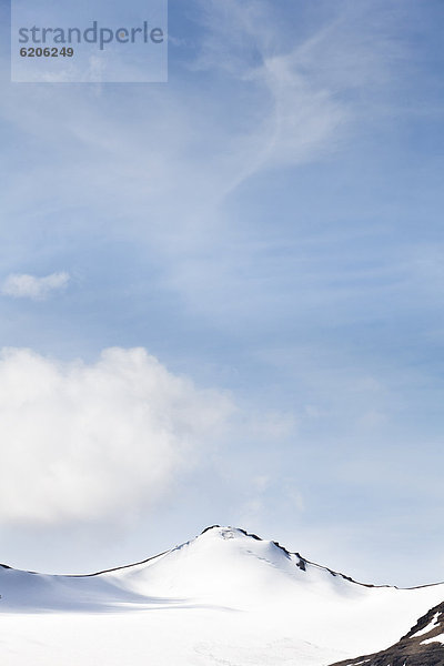 Berg  Himmel  über  blau