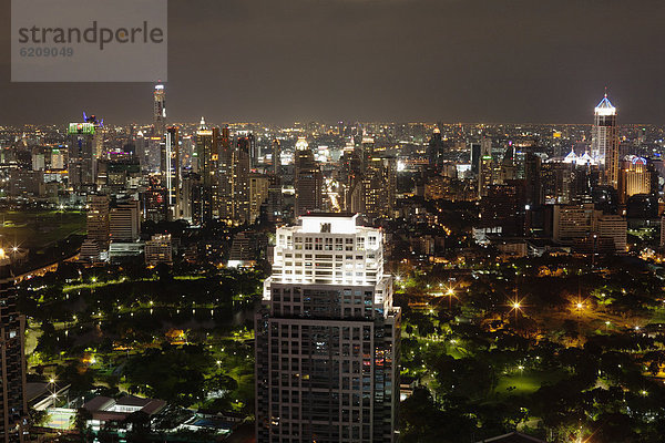 Bangkok  Hauptstadt  Stadtansicht  Stadtansichten  Nacht
