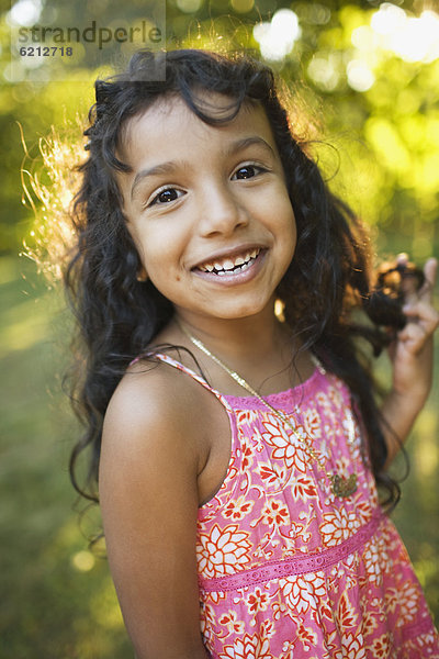 lächeln  Hispanier  Mädchen