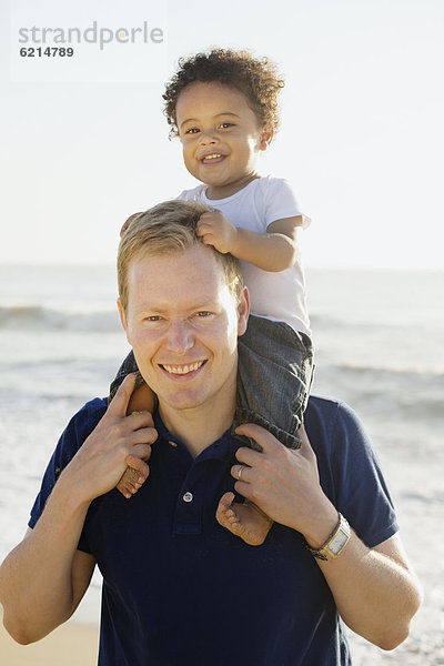 Europäer  tragen  Menschlicher Vater  Sohn  mischen  Mixed