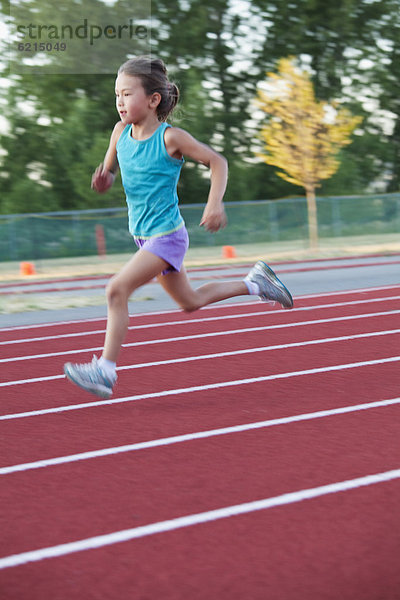 Spur  rennen  mischen  Mädchen  Mixed