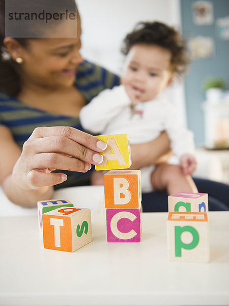 mischen Mutter - Mensch Alphabet Baby Mixed spielen