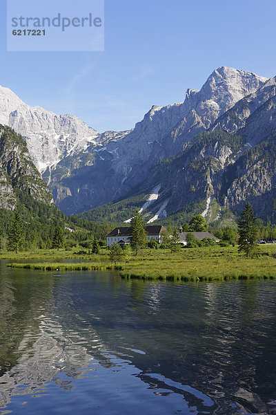 Almsee  Grünau im Almtal  Totes Gebirge  Salzkammergut  Oberösterreich  Österreich  Europa