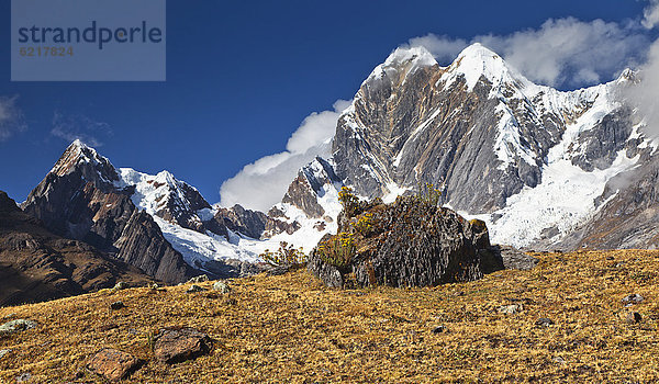 Nevado Rondoy  Cordillera Huayhuash  Anden  Peru  Südamerika