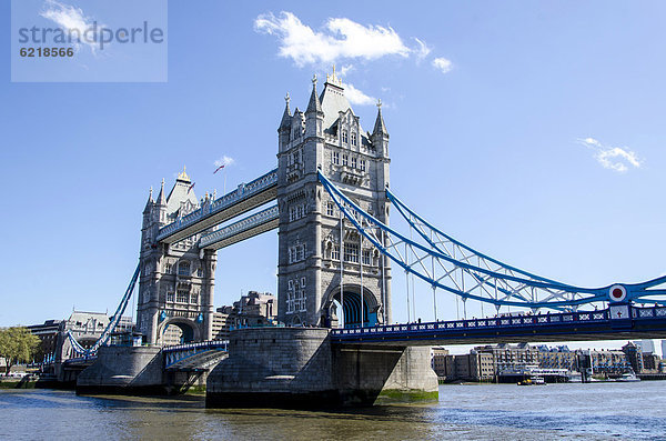 Tower Bridge  Themse  London  England  Großbritannien  Europa